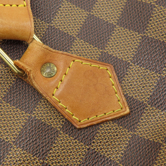 LOUIS VUITTON Tote Bag N99037 Damier canvas Brown Columbine 100th Anniversary Damier Ebene Women Used Authentic