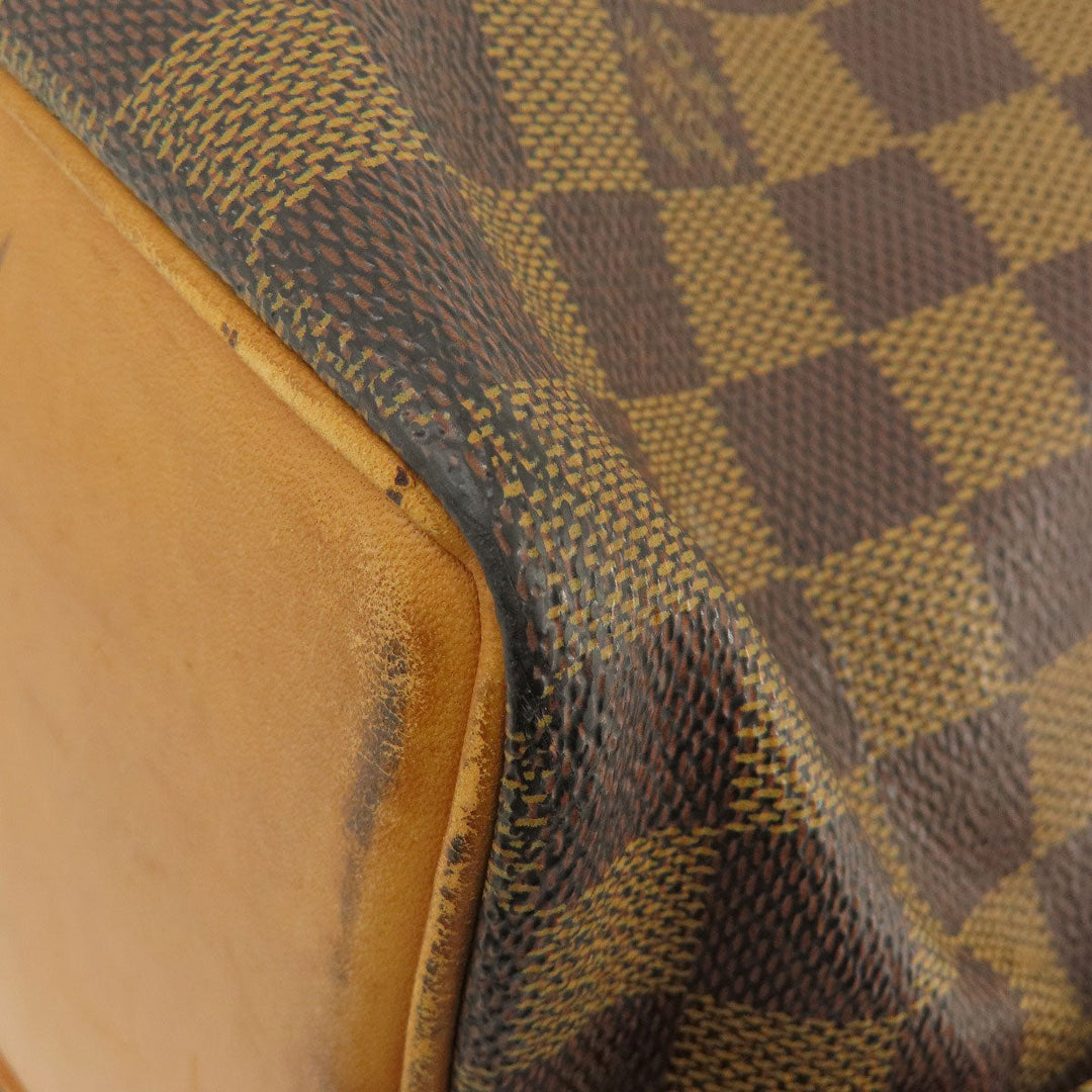 LOUIS VUITTON Tote Bag N99037 Damier canvas Brown Columbine 100th Anniversary Damier Ebene Women Used Authentic