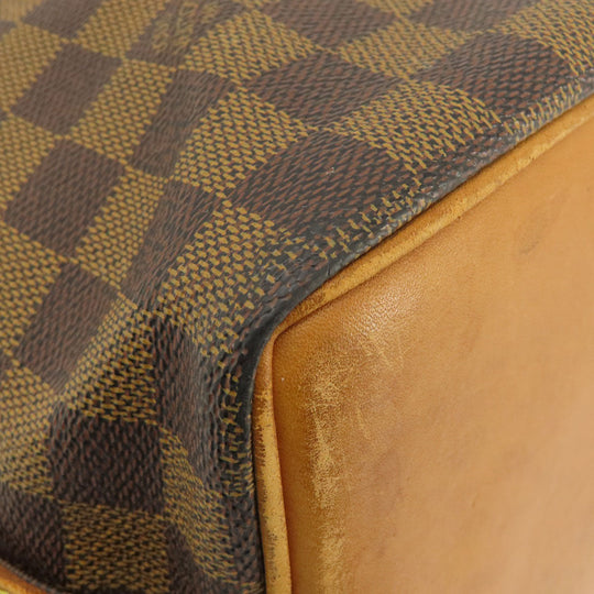 LOUIS VUITTON Tote Bag N99037 Damier canvas Brown Columbine 100th Anniversary Damier Ebene Women Used Authentic