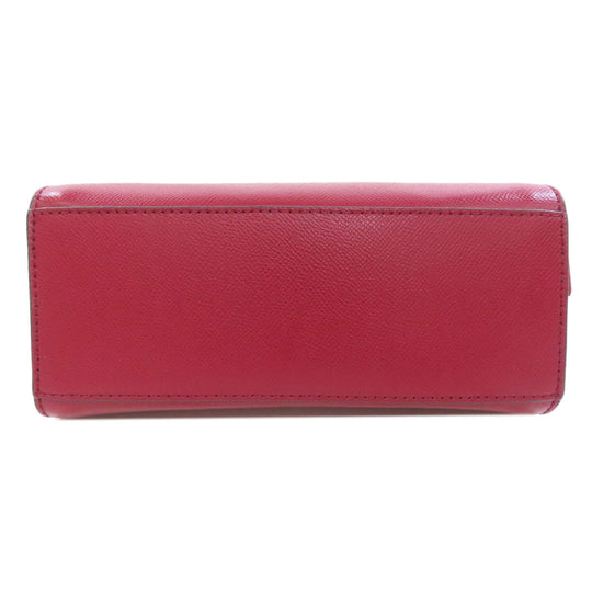 MICHAEL KORS Shoulder Bag PVC Red logo Women Used Authentic