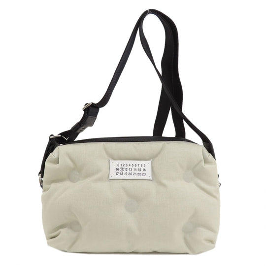 Maison Margiela Shoulder Bag canvas beige Maison Margiela Camera Bags Women Used Authentic