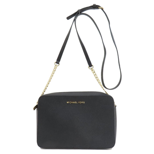 MICHAEL KORS Shoulder Bag PVC black ChainShoulder Women Used Authentic