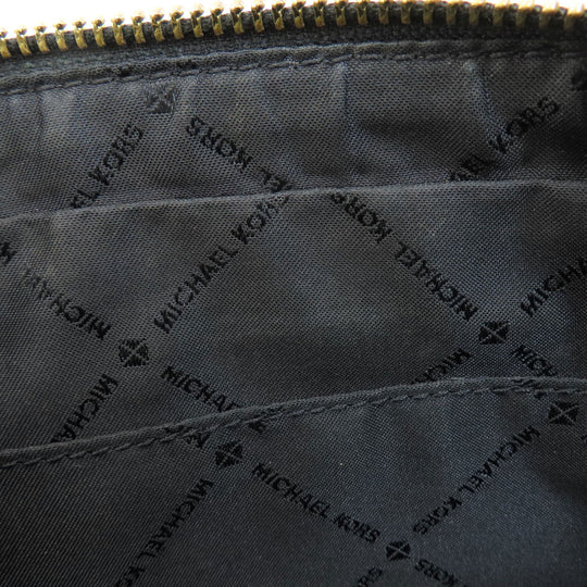 MICHAEL KORS Shoulder Bag PVC black ChainShoulder Women Used Authentic
