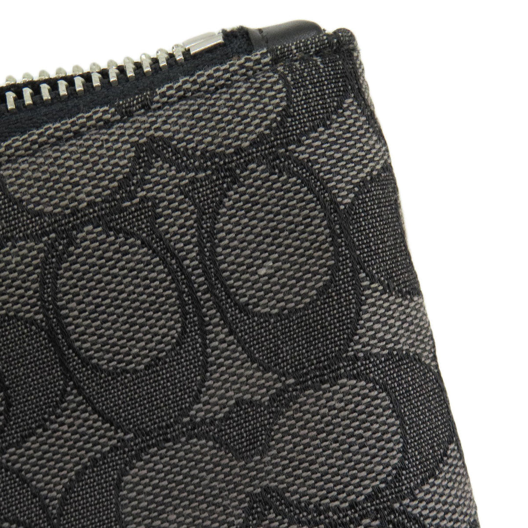 COACH Tote Bag F29958 canvas gray Signature Women Used Authentic