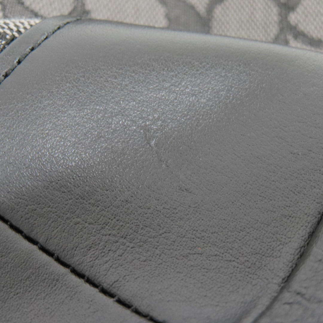 COACH Tote Bag F29958 canvas gray Signature Women Used Authentic