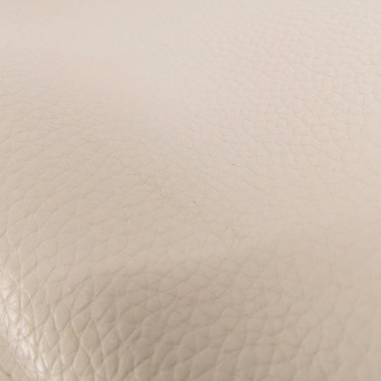 MICHAEL KORS Handbag leather white Emilia 2WAY Women Used Authentic