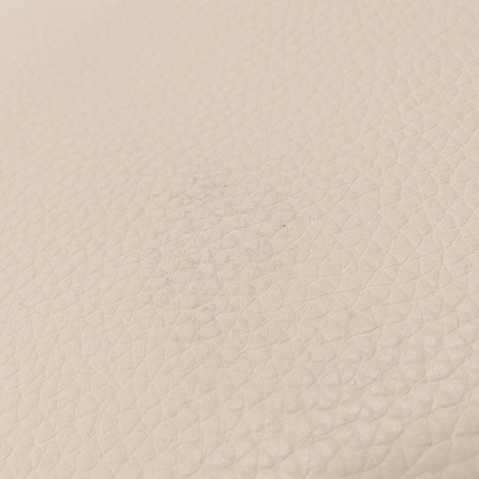 MICHAEL KORS Handbag leather white Emilia 2WAY Women Used Authentic