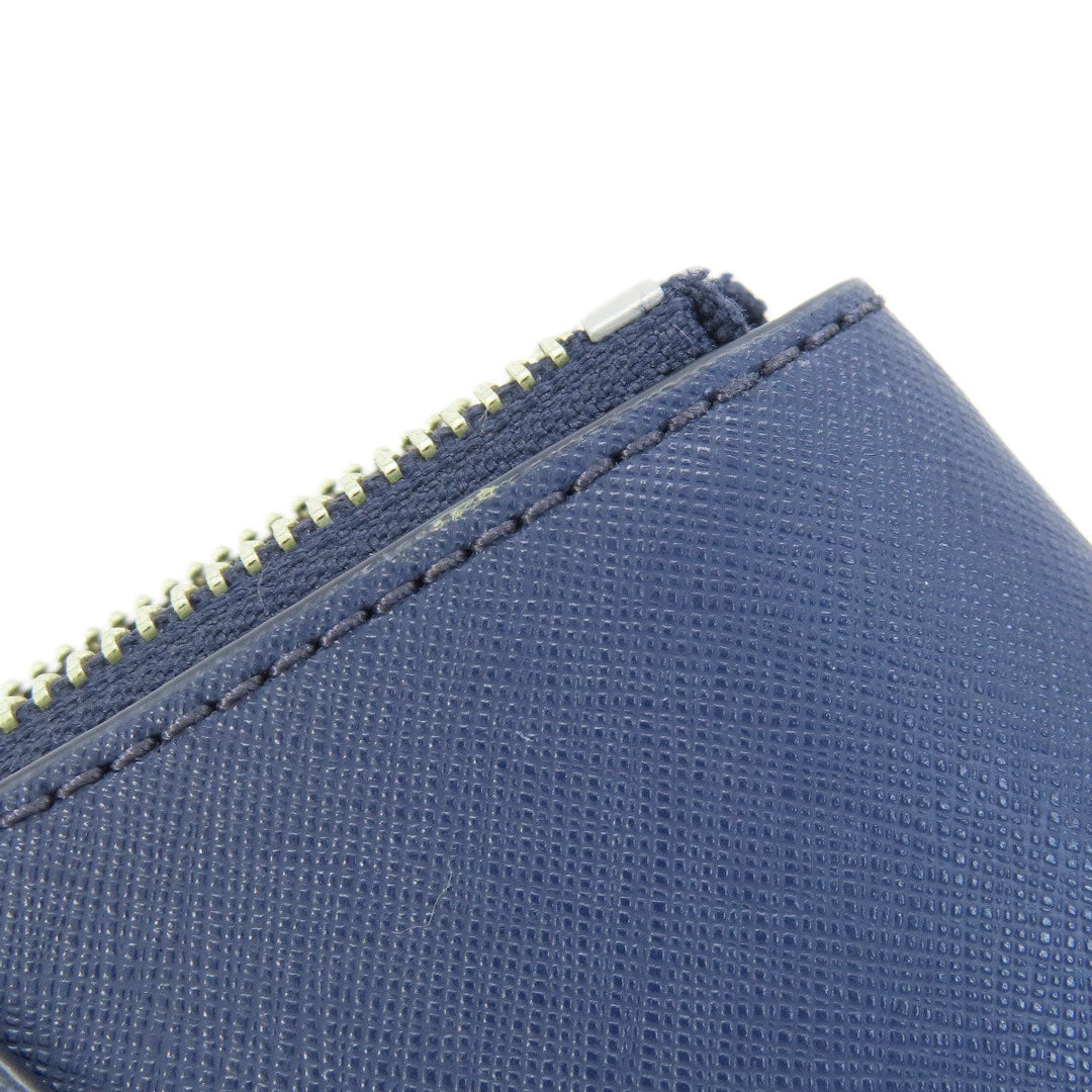 MICHAEL KORS Tote Bag leather Navy logo