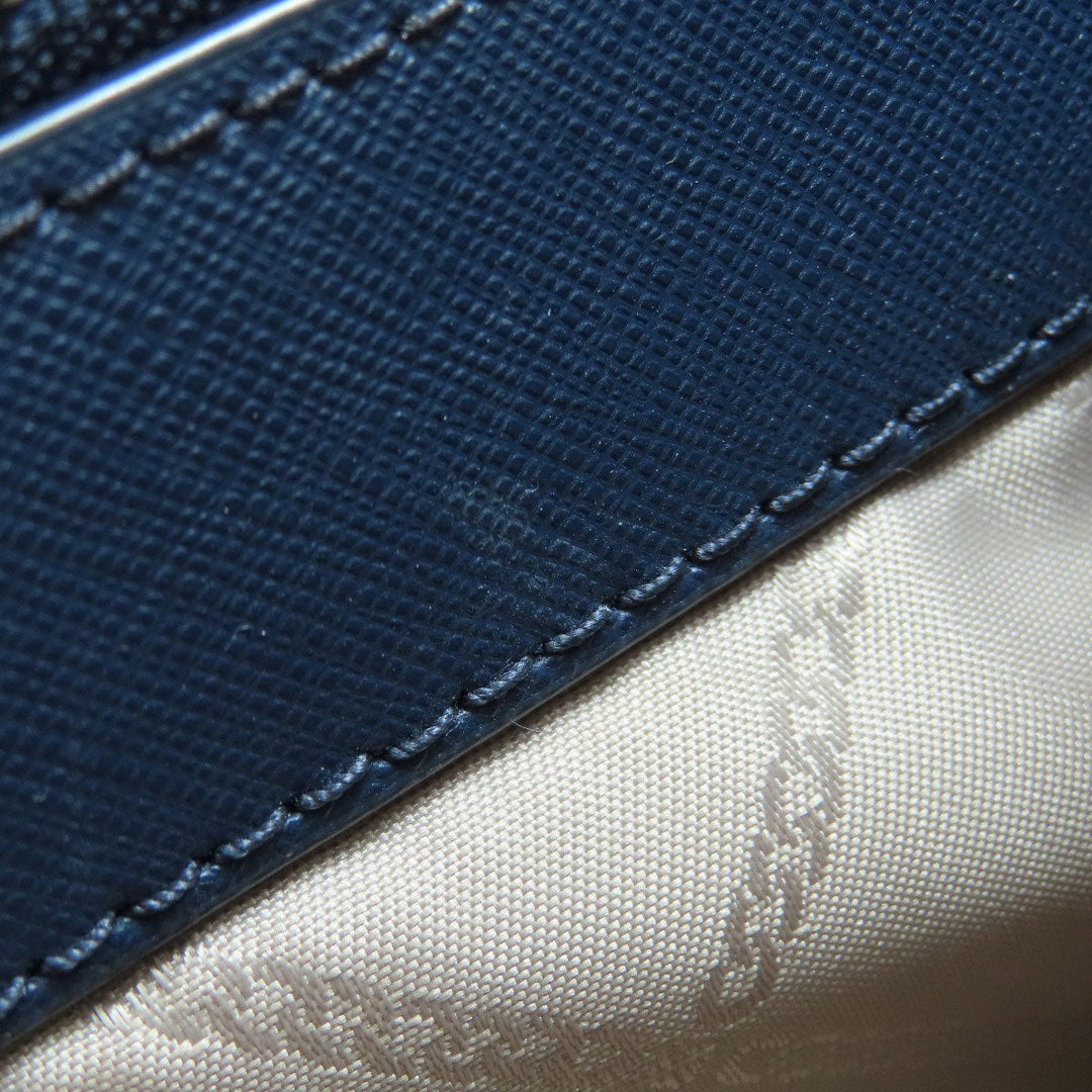 MICHAEL KORS Tote Bag leather Navy logo