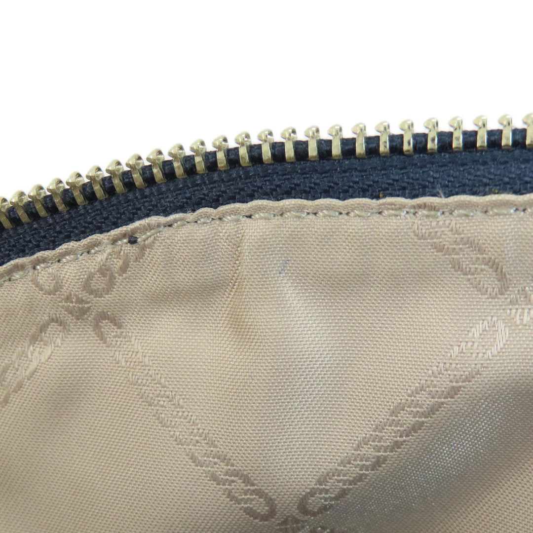 MICHAEL KORS Tote Bag leather Navy logo