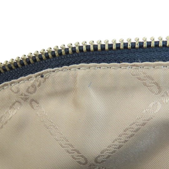 MICHAEL KORS Tote Bag leather Navy logo