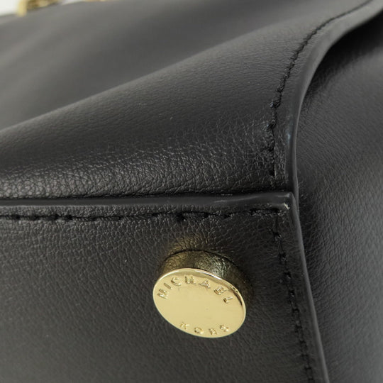MICHAEL KORS Handbag leather black 2WAY