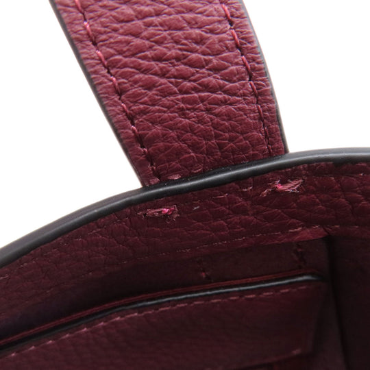 COACH Tote Bag C4062 leather pink Hose and carriage Women Used Authentic