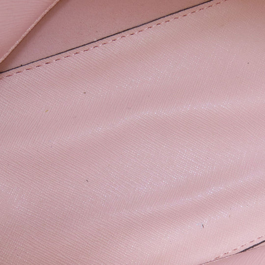 MICHAEL KORS Handbag PVC pink logo Women Used Authentic