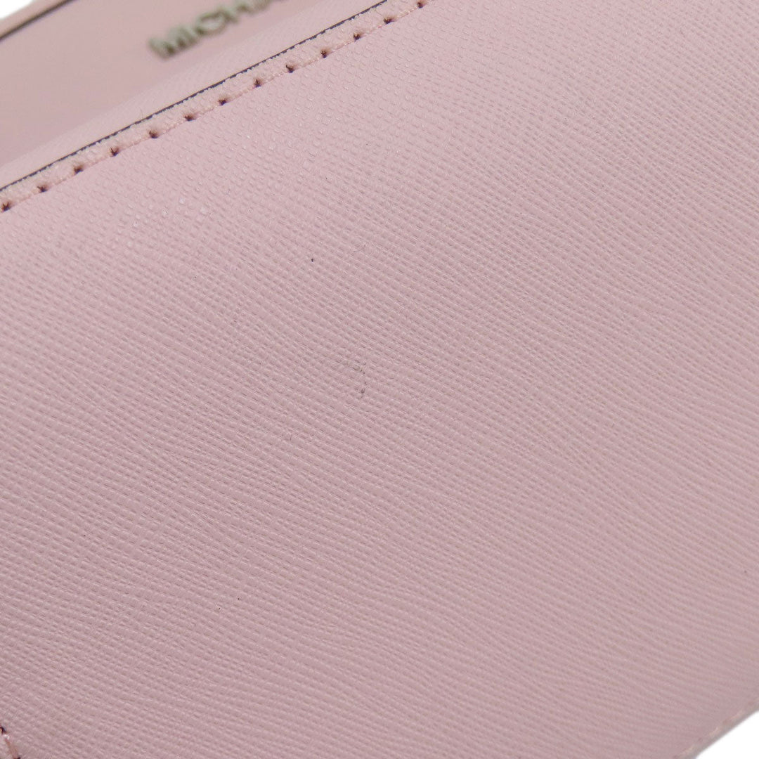 MICHAEL KORS Handbag PVC pink logo Women Used Authentic