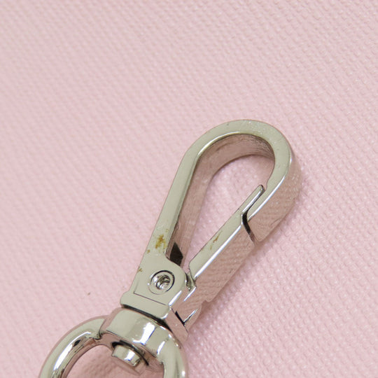 MICHAEL KORS Handbag PVC pink logo Women Used Authentic