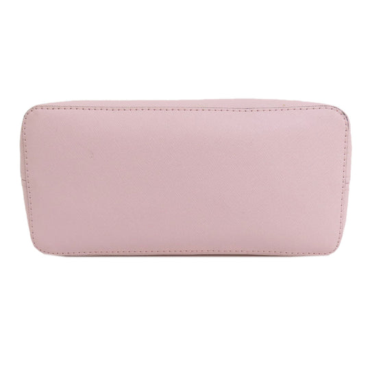 MICHAEL KORS Handbag PVC pink logo Women Used Authentic