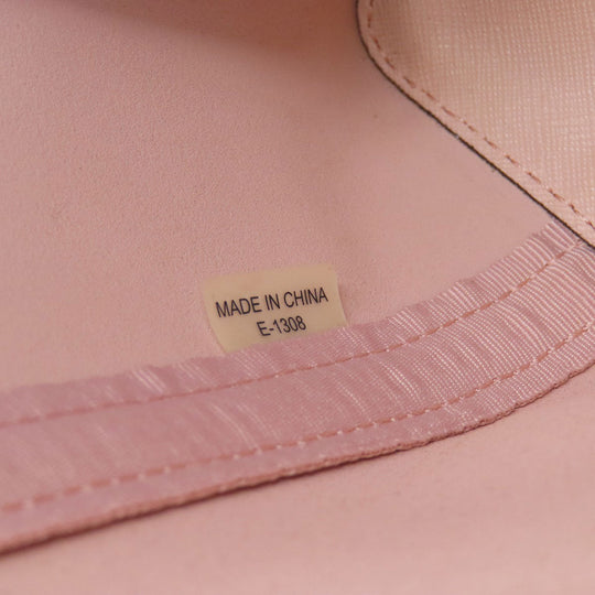 MICHAEL KORS Handbag PVC pink logo Women Used Authentic