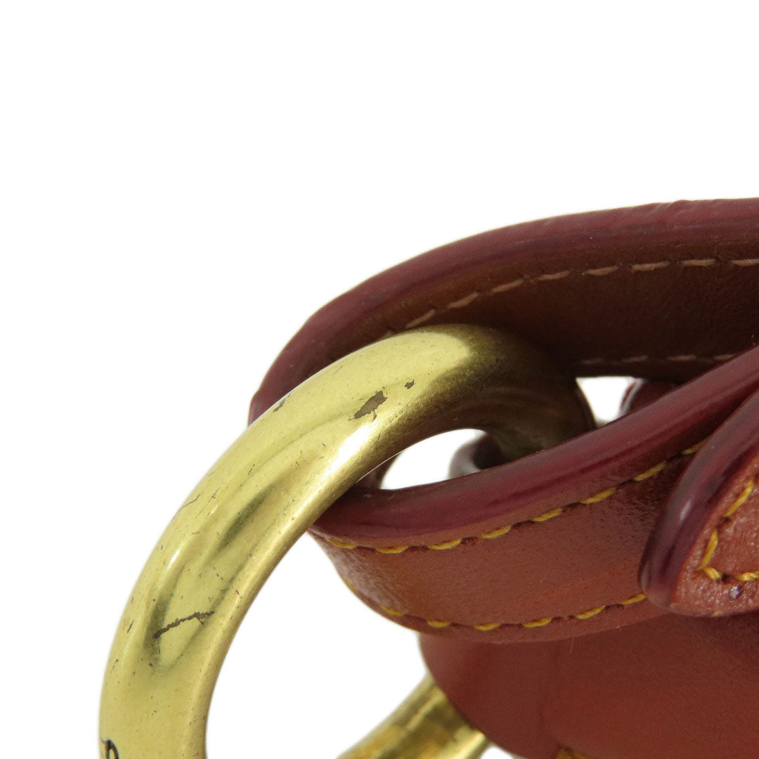 COACH Handbag 38580 PVC Brown Sutton Hobo Signature 2WAY Women Used Authentic