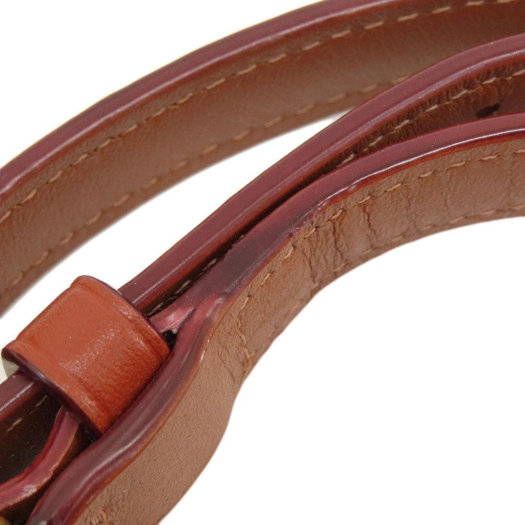 COACH Handbag 38580 PVC Brown Sutton Hobo Signature 2WAY Women Used Authentic