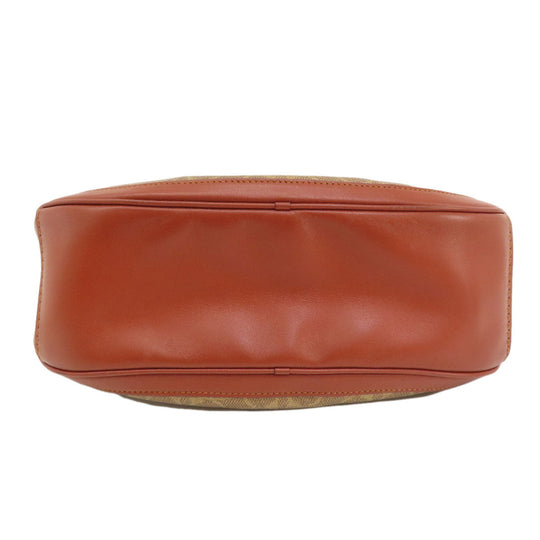 COACH Handbag 38580 PVC Brown Sutton Hobo Signature 2WAY Women Used Authentic