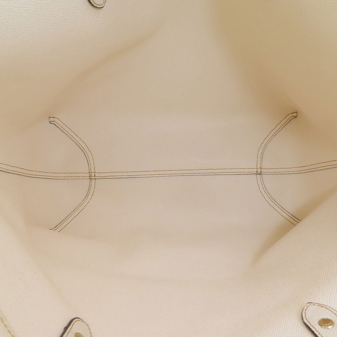 COACH Tote Bag F26920 PVC beige Signature Reversible Women Used Authentic