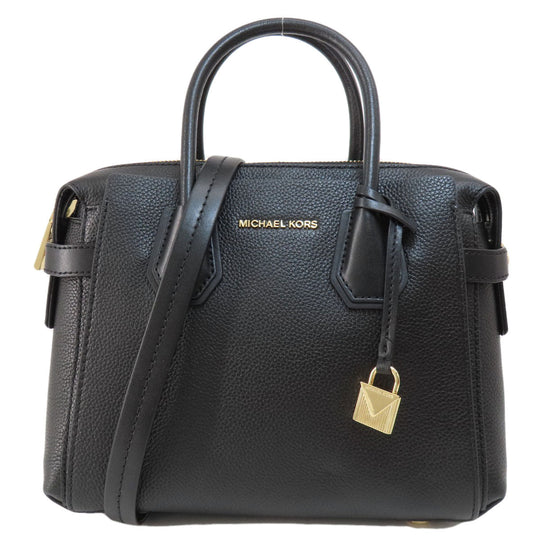 MICHAEL KORS Handbag leather black 2WAY