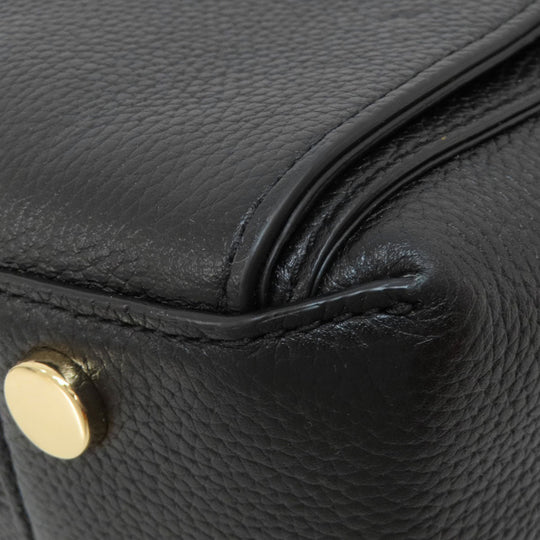 MICHAEL KORS Handbag leather black 2WAY