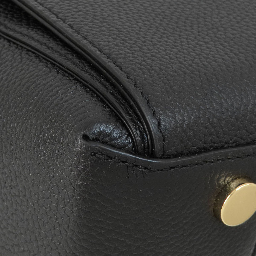 MICHAEL KORS Handbag leather black 2WAY