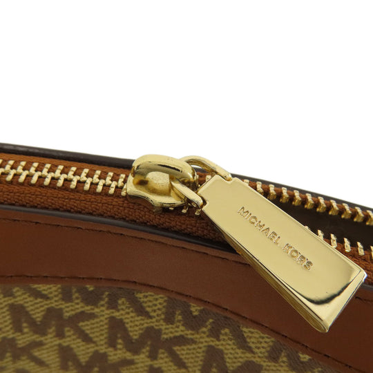 MICHAEL KORS Shoulder Bag canvas Brown Long shoulder