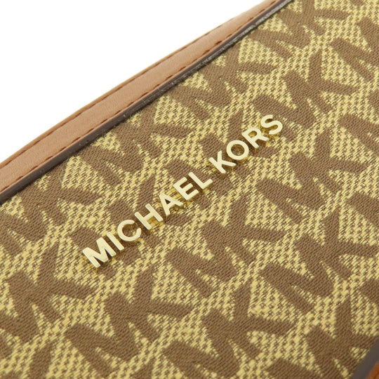 MICHAEL KORS Shoulder Bag canvas Brown Long shoulder