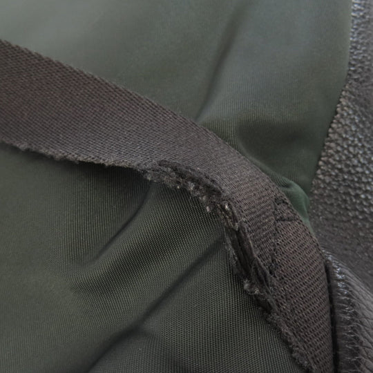 COACH Backpack F38288 leather black logo Women Used Authentic