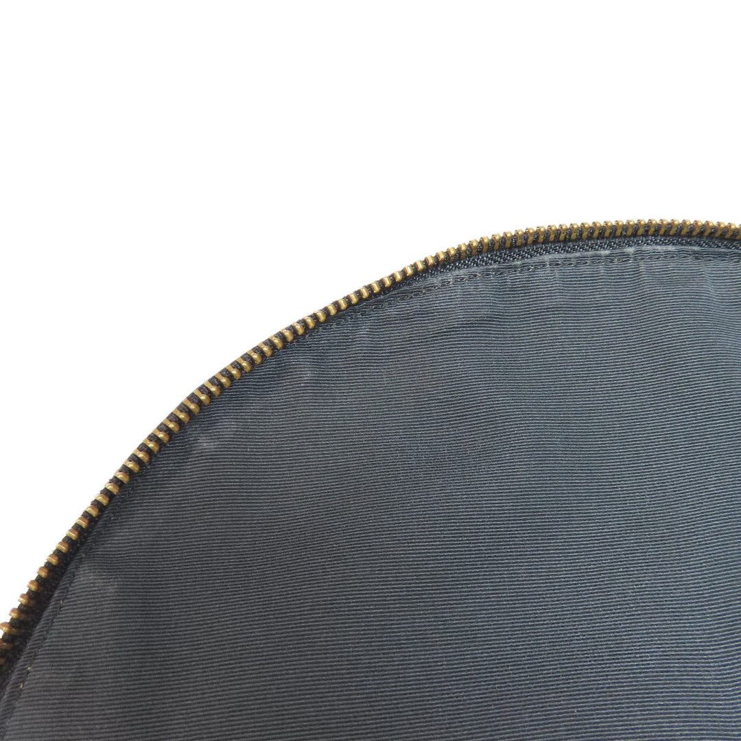 COACH Backpack F38288 leather black logo Women Used Authentic