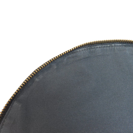 COACH Backpack F38288 leather black logo Women Used Authentic