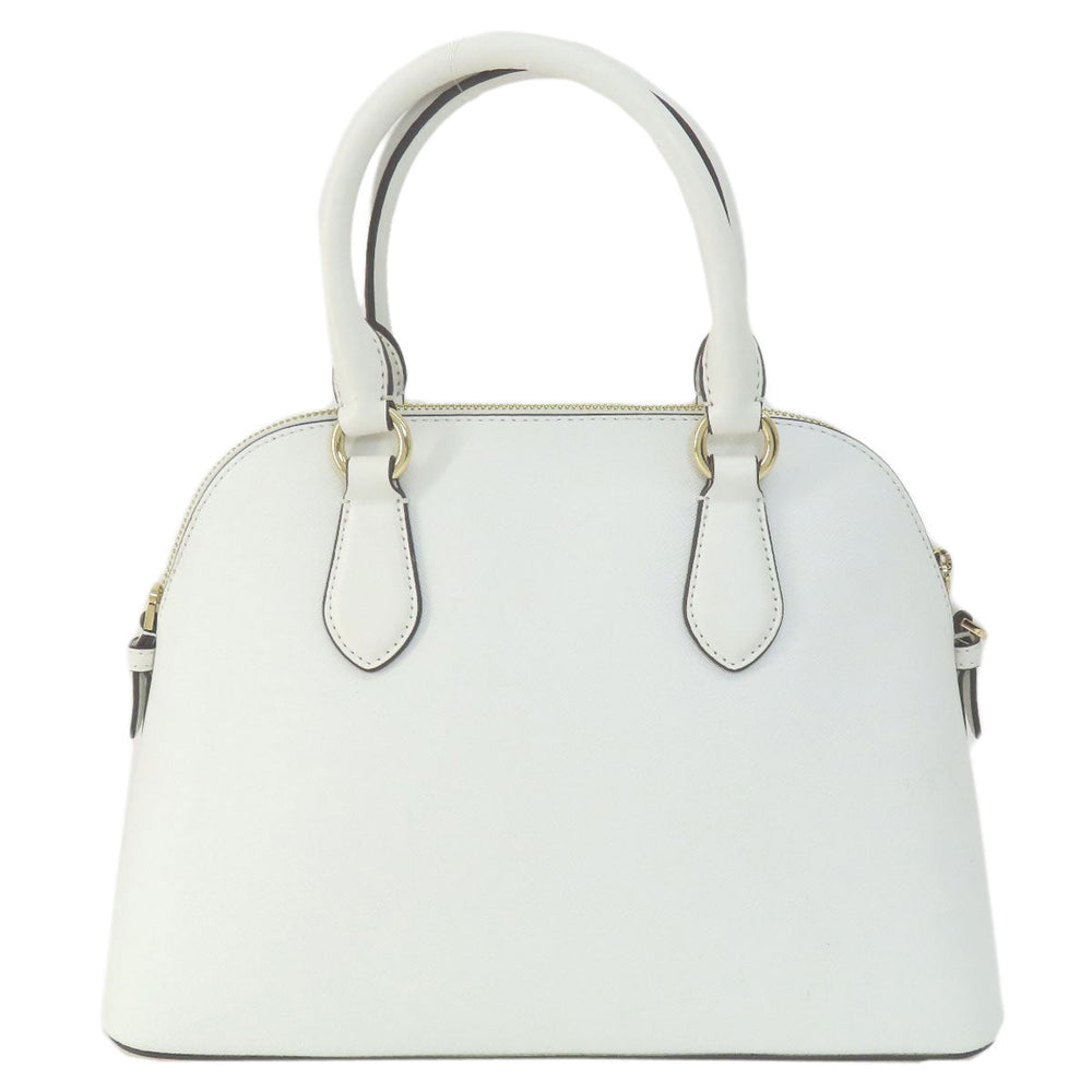 MICHAEL KORS Handbag PVC white 2WAY Women Used Authentic
