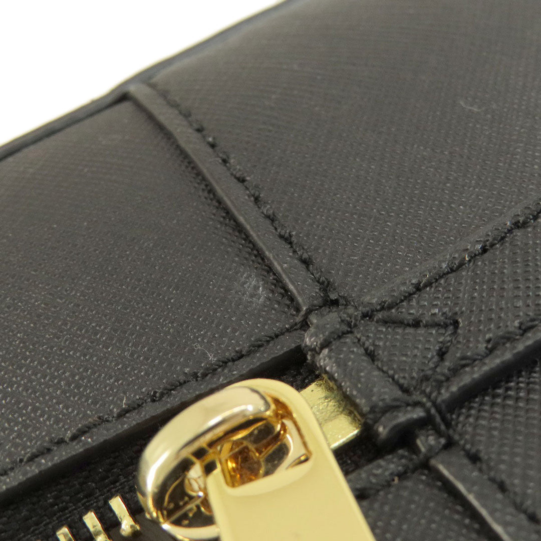 MICHAEL KORS Handbag PVC black logo 2WAY Women Used Authentic