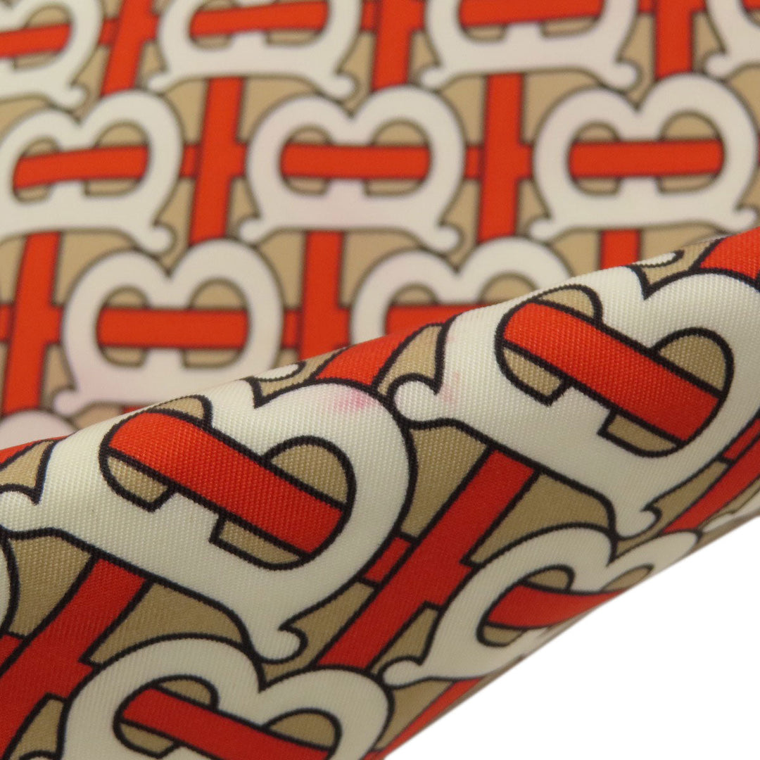 BURBERRY Backpack Nylon Brown B logo Women Used Authentic