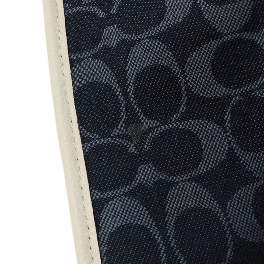 COACH Tote Bag C2827 canvas blue Signature 2WAY Women Used Authentic