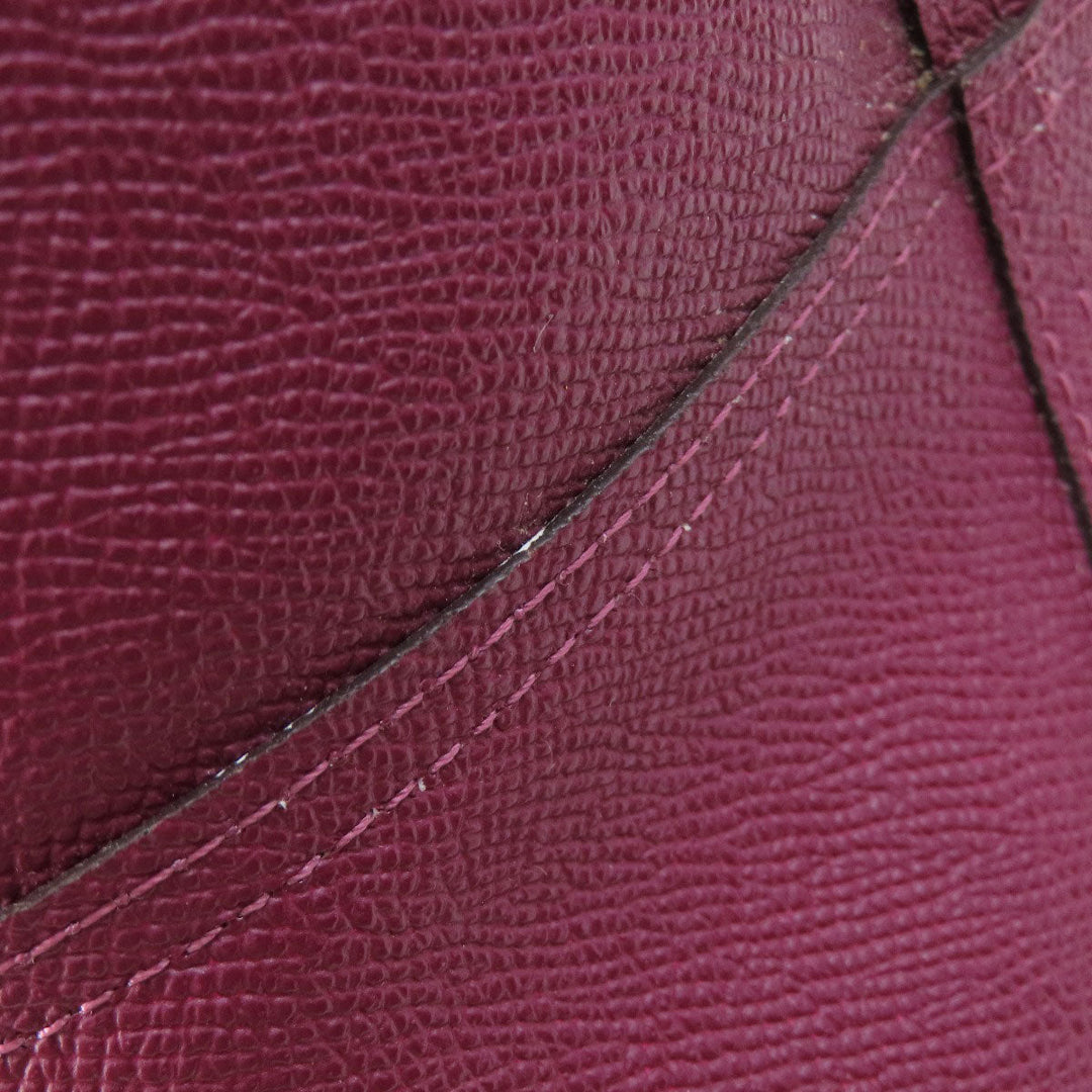 COACH Tote Bag F80232 PVC purple reversible Women Used Authentic