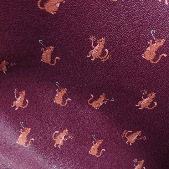 COACH Tote Bag F80232 PVC purple reversible Women Used Authentic