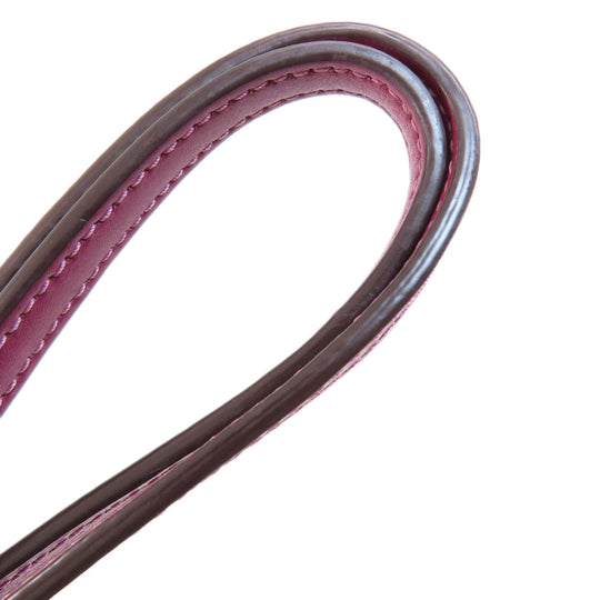 COACH Tote Bag F80232 PVC purple reversible Women Used Authentic