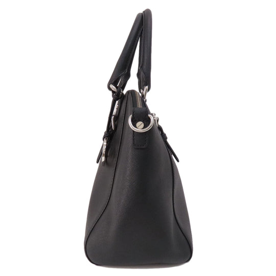 MICHAEL KORS Tote Bag PVC black 2WAY Women Used Authentic