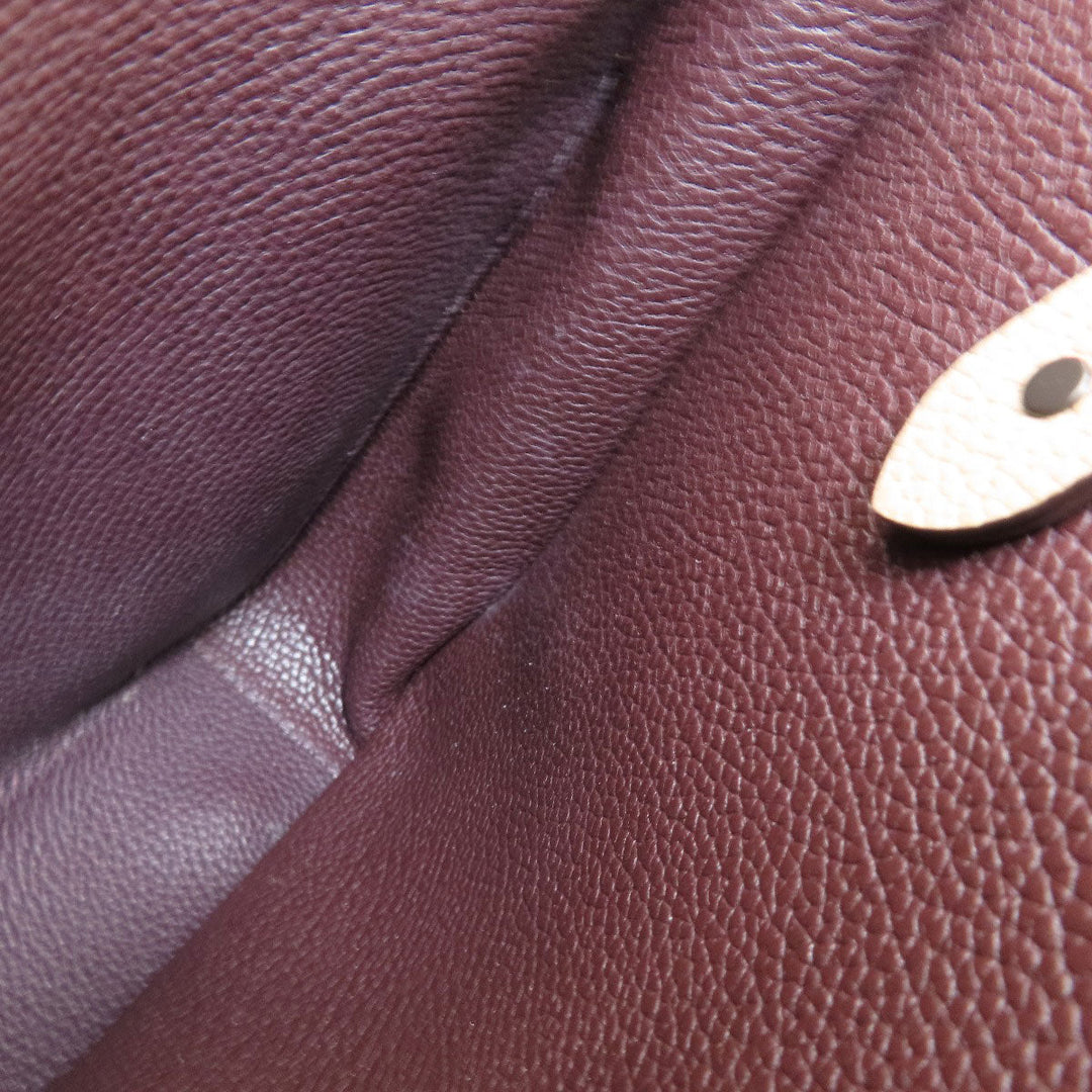 COACH Handbag C3460 leather beige Simple design 2WAY Women Used Authentic