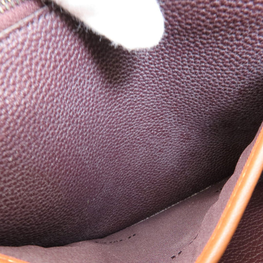 COACH Handbag C3460 leather beige Simple design 2WAY Women Used Authentic