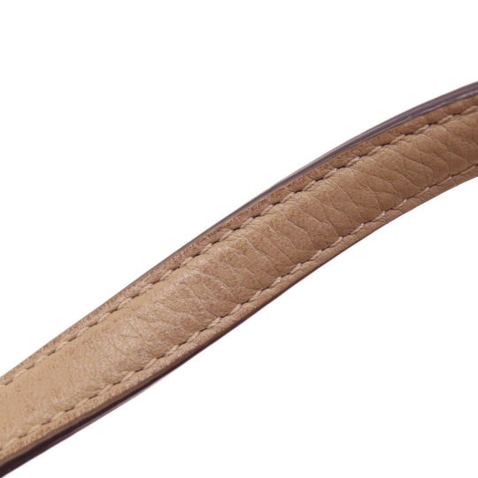 COACH Handbag C3460 leather beige Simple design 2WAY Women Used Authentic