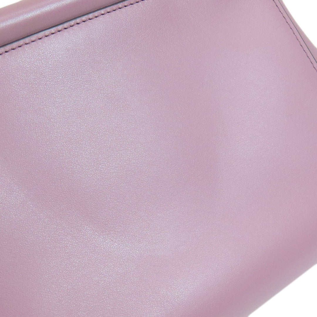 COACH Handbag 31918 leather purple Grace 2WAY Women Used Authentic