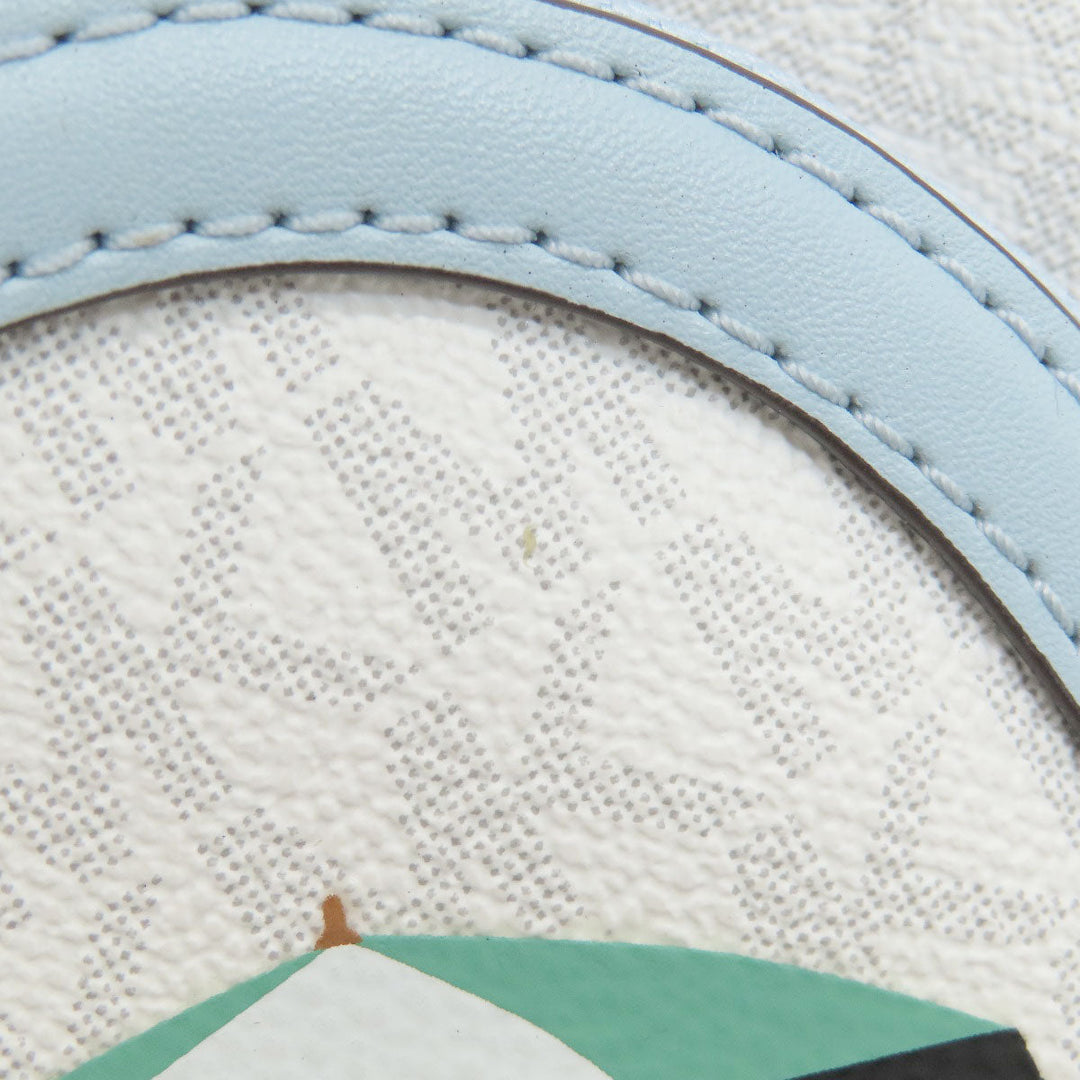 MICHAEL KORS Backpack PVC, Leather white Resort motif Women Used Authentic