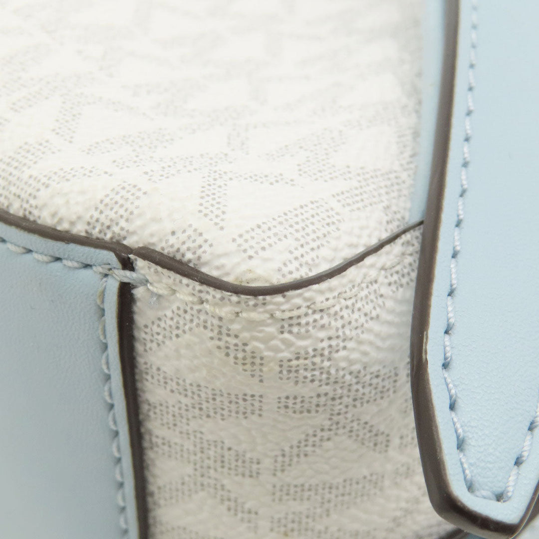 MICHAEL KORS Backpack PVC, Leather white Resort motif Women Used Authentic