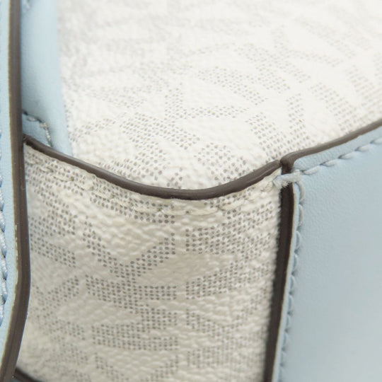 MICHAEL KORS Backpack PVC, Leather white Resort motif Women Used Authentic