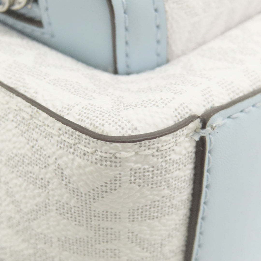 MICHAEL KORS Backpack PVC, Leather white Resort motif Women Used Authentic